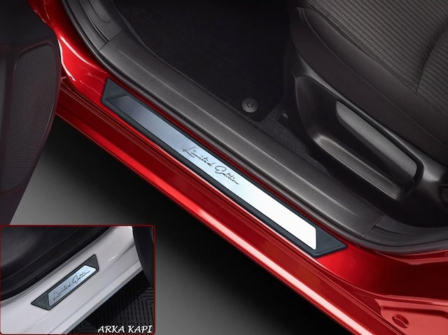 Honda Hr-V 2 Krom Kapı Eşik Koruması Limited Line 2015 Üzeri 4 Pa