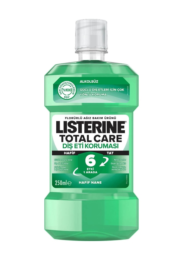 Listerine Diş Eti Koruması Hafif Nane Ağız Bakım Suyu 250 ML