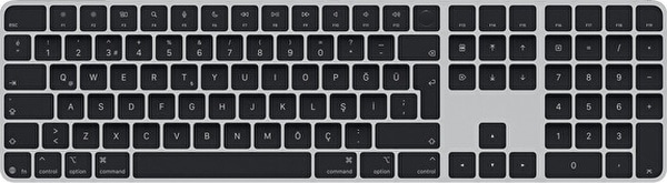 Apple Uyumlu iOS MXK83TQ A Magic Keyboard Touch Id Türkçe Q Klavye