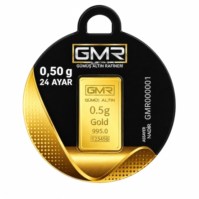 0,5 Gram Külçe Altın