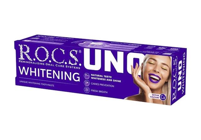 Rocs Uno Whitening Hızlı Beyazlatıcı Diş Macunu 60 ML