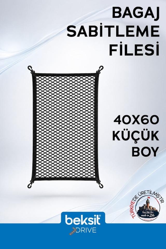 Beksit Drive Bagaj Sabitleme Filesi - Universal (40x60 cm)