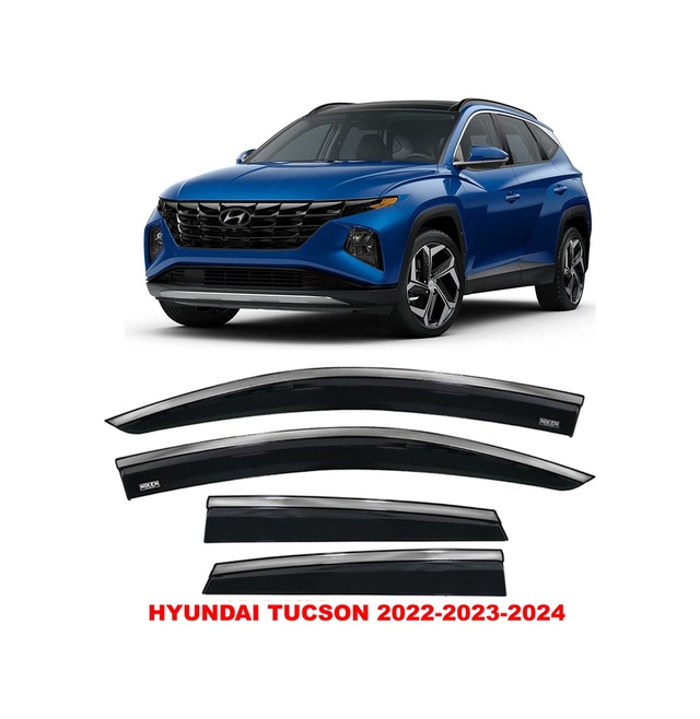 Hyundai Tucson Kromlu Cam Rüzgarlığı Niken 2022 Sonrası