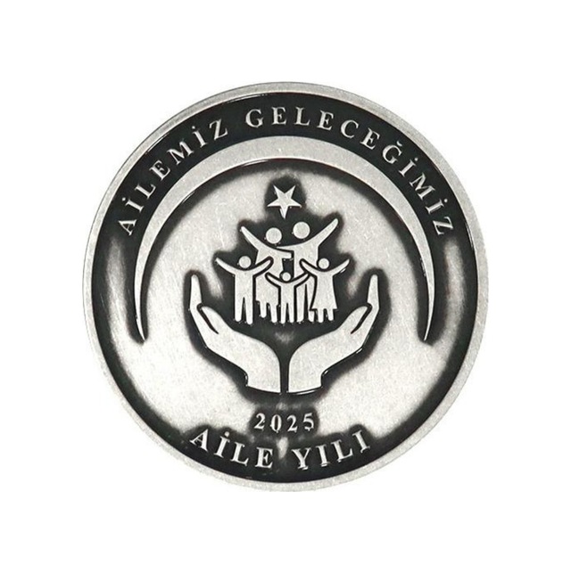 Agakulche Aile Yılı Gümüş Sikke Coin