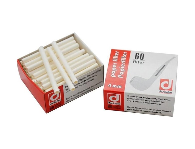 Denicotea 10144 Pipo Filtresi 4Mm 60 Adet