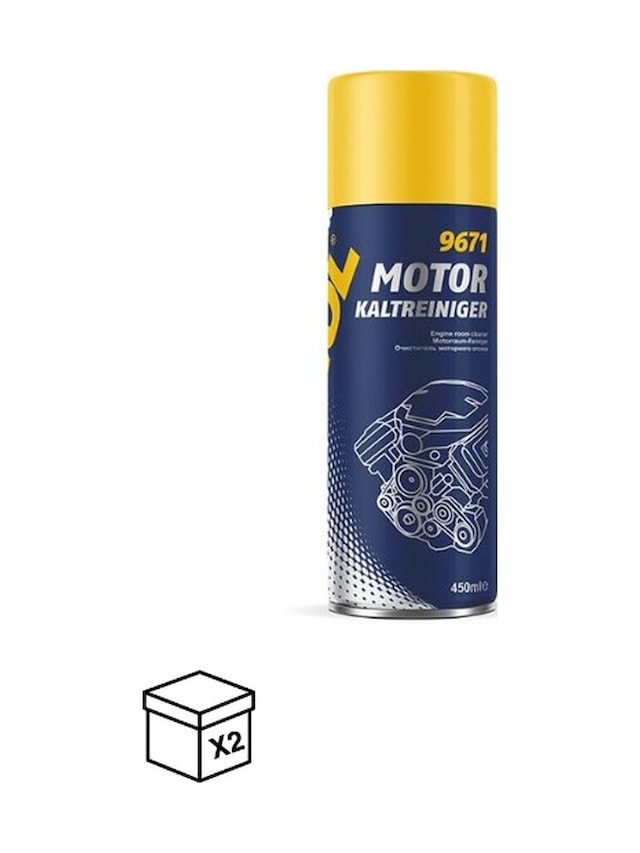 Mn9671-0.450 Ml Motor Kaltreınıger 450 Ml 2adet