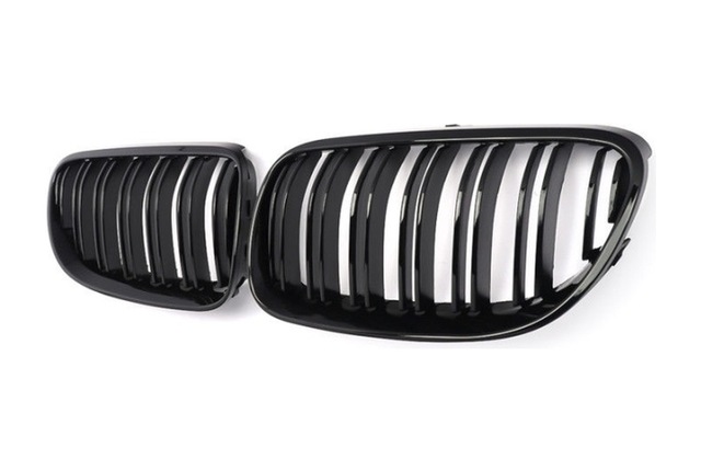 3 Serısı E92 2010 2013 Içın Uyumlu M3 Görünüm Panjur Cıft Cızgı Böbrek Pıano Black Makyajlı Kasa