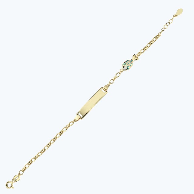 Altınbaş Altın Çocuk Balık Künye Blmk14350-24754 Renkli