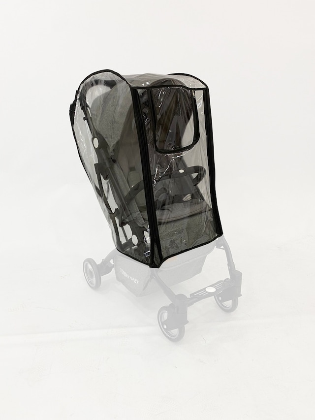 Tommybaby Lüx Fermuarlı Kabin Bebek Arabası Yağmurluğu Şeffaf