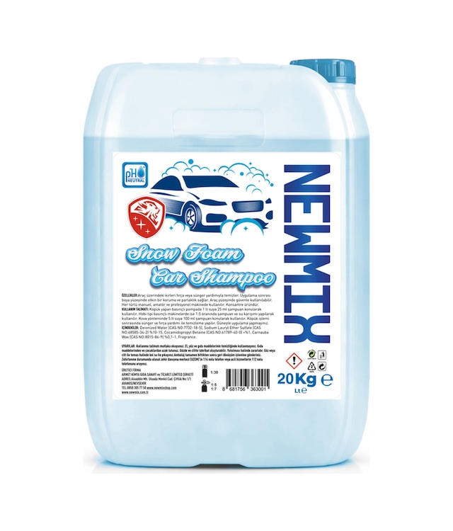 Newmix Snow Foam Car Shampoo 20 Kg