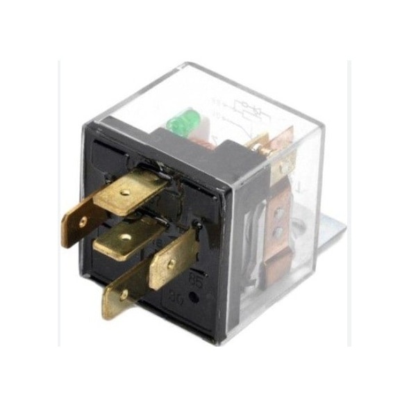 Mini Role Şeffaf 40a 24v 5uçlu