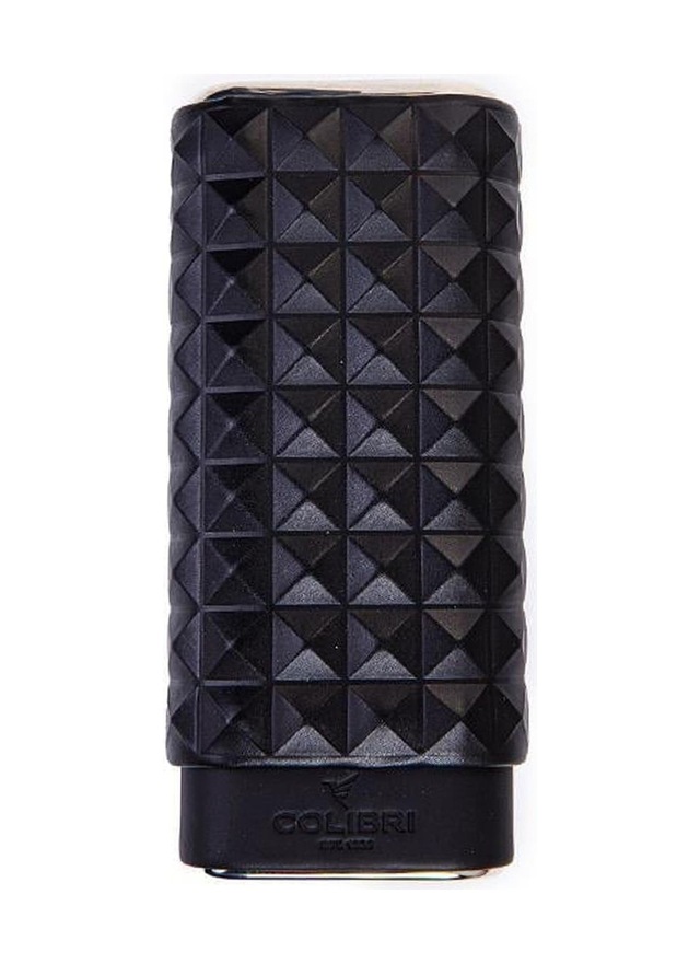 Colibri Quasar Siyah Üçlü Deri Puro Kılıfı 60 Ring