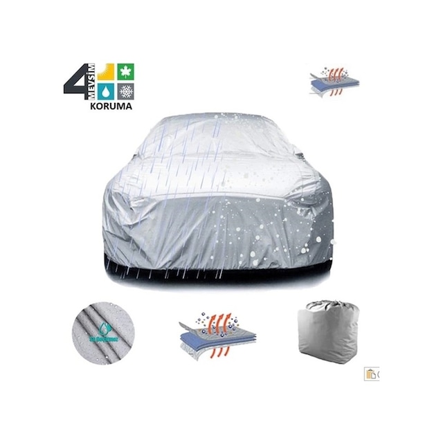 Mercedes C W202 Sedan Branda 1994-2000 4 Mevsim Miflonlu Branda