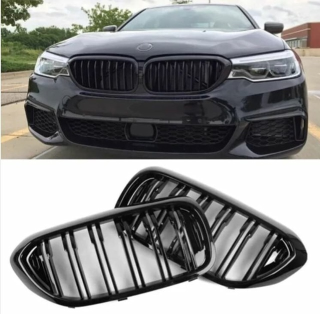 Bmw G30 Makyajsız Ön Böbrek Panjur Çift Tırnak 2017-2020