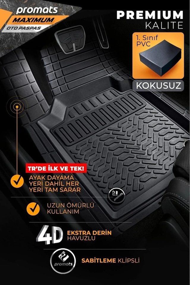 Toyota Uyumlu COROLLA 2013-2018 4D PASPAS ÜNİVERSAL