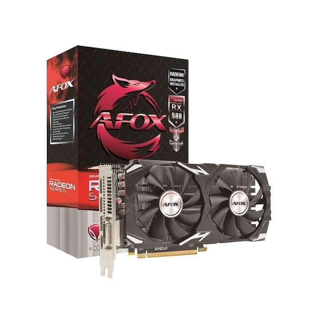 Afox AMD Radeon RX 580 2048SP AFRX580-8192D5H3-V2 8 GB GDDR5 256 Bit Ekran Kartı