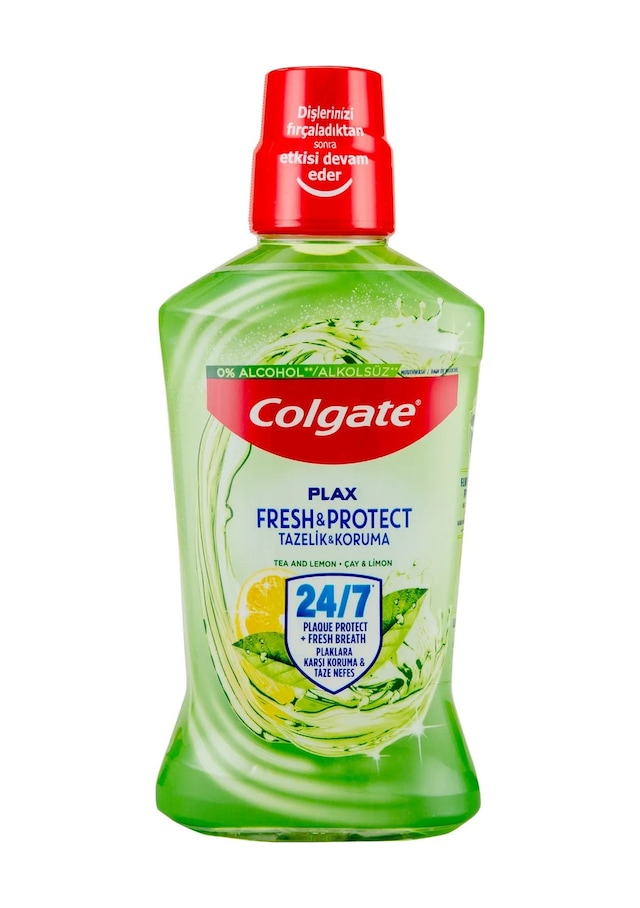 3 Adet Colgate Plax Çay Ve Limon Ağız Bakım Suyu 500 Ml