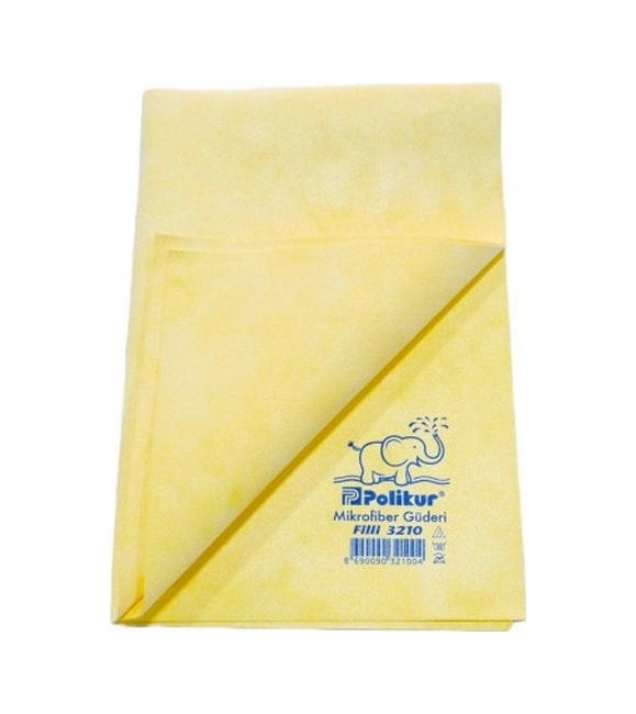 4 Adet Polikur 3210 Filli Mikrofiber Güderi Büyük Boy Süper Lüx Oto Kurulama Bezi 54x68 Cm.