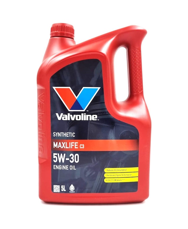 Valvolıne Maxlıfe C3 5w-30 5 Lt Üretim Yılı 2024