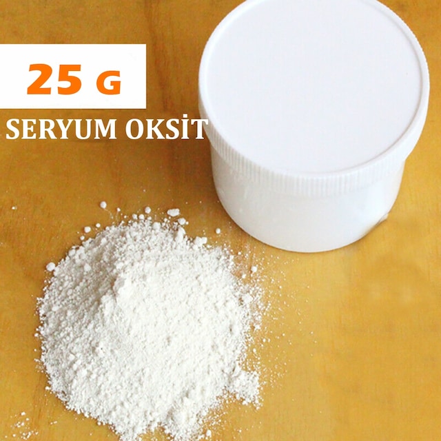 Seryum Oksit Araba Cam Çizik Beyaz 25 G