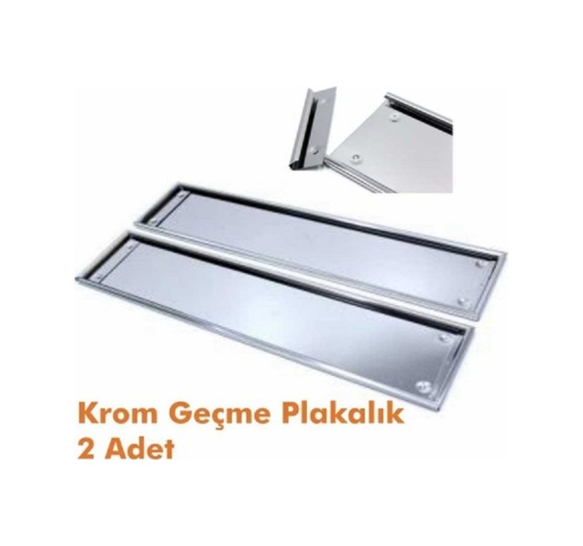 Ekiciler Universal Krom Plakalik(2 Adet) 312765741