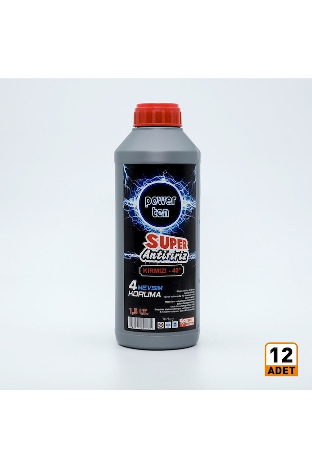 Kırmızı Antifriz Organik -40 C 1.5 Litre 12 Adet 1 Koli