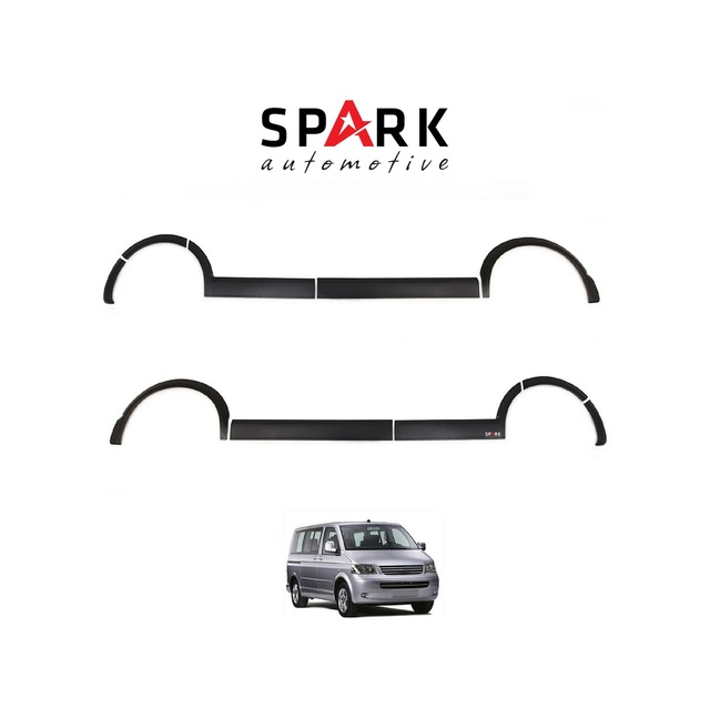 Volkswagen Transporter T5 2009-2014 Yıl Aralığı Uyumlu Kısa Şase Çift Sürgü Dodik Seti 11 Parça