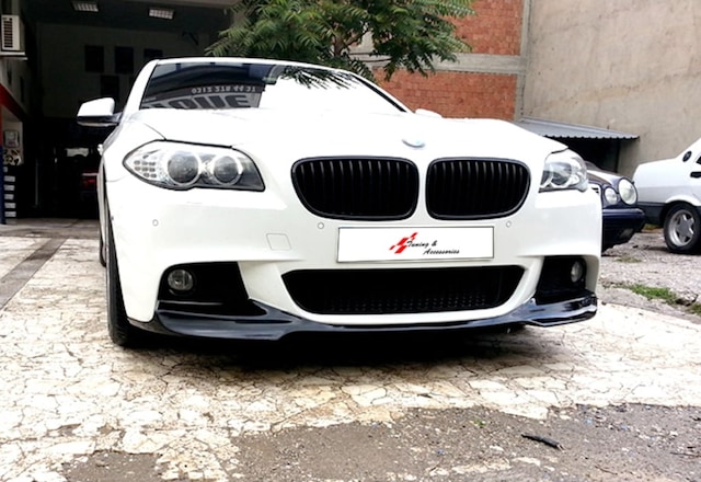 Bmw F10 Vorstainer Ön Lip Parlak Siyah. F10 Piano Black Lip
