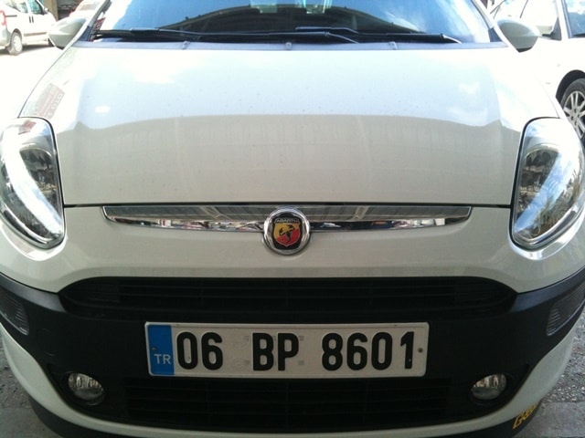 Punto Evo Abarth Logo Rozet Ön Arka Takım
