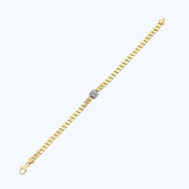 Altınbaş Altın Zincir Bileklik Abl0339-y-25253 Çok Renkli
