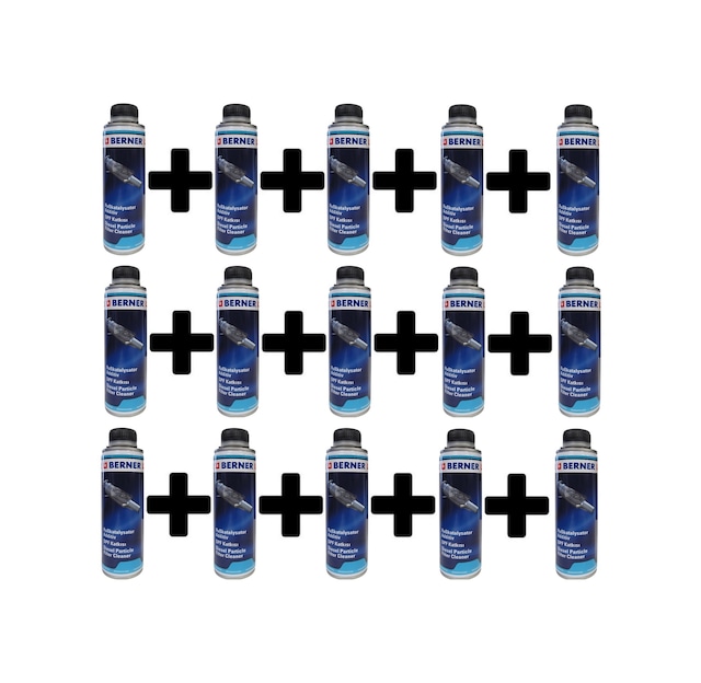 15 Adet Berner Dizel Partikül Temizleyici Dfp 300 ML