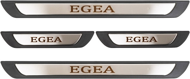 Fiat Egea Uyumlu Kapı Eşiği Krom Abs 4 Parça