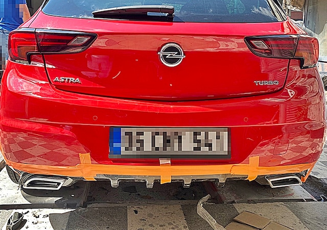 Astra K Difüzör - Plastik -siyah