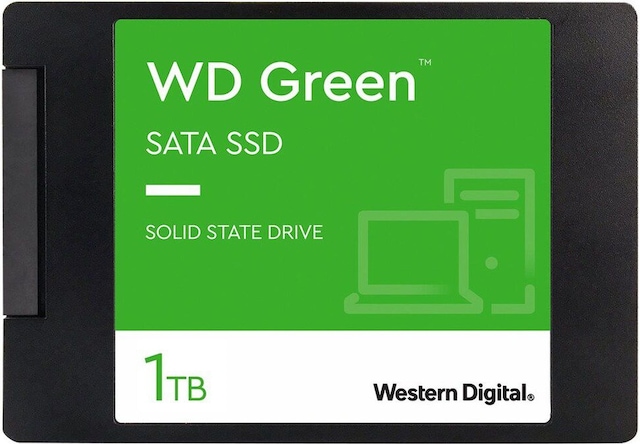 Western Digital Green ( ) 2.5" 1TB SATA III 2.5" Okuma 545 MB/s Yazma 465 MB/s