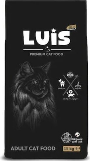 Luis Balıklı Yetişkin Kedi Maması 15 KG