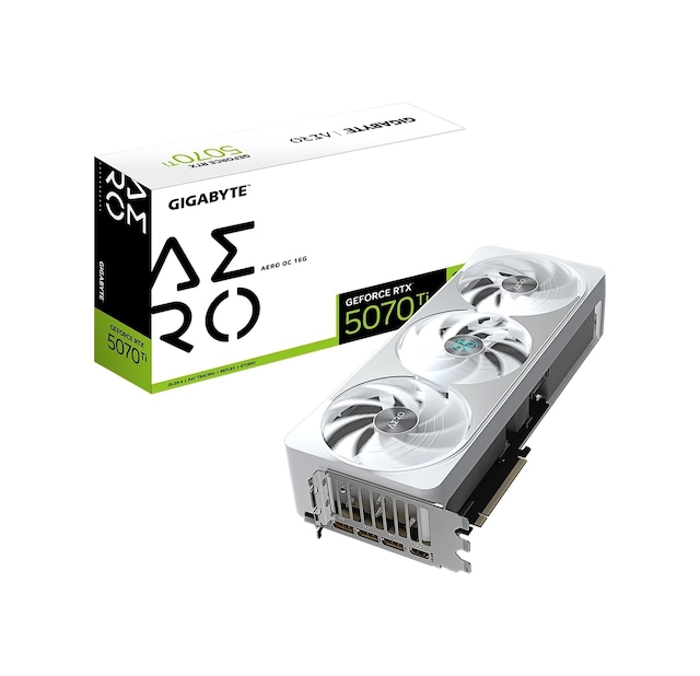 Gigabyte RTX 5070 TI AERO OC WHITE