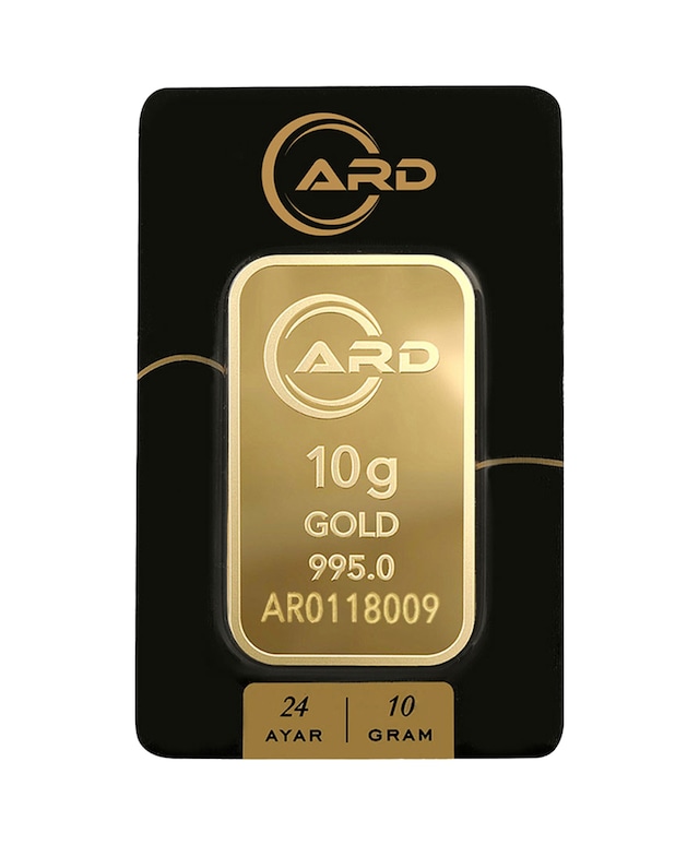 10 Gr 24 Ayar 995 Milyem Ard Gram Altın