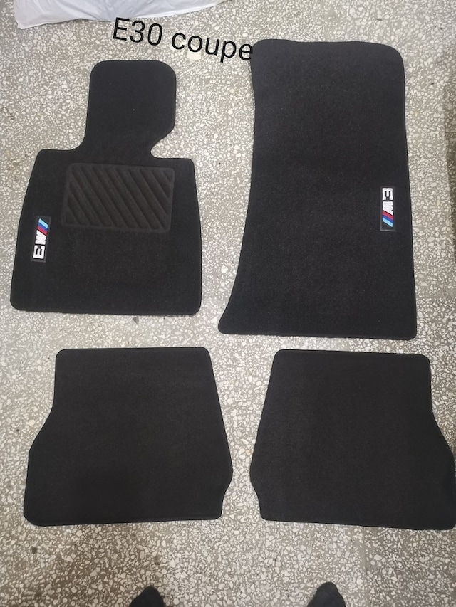 Bmw E30 Coupe Siyah Halı Paspas