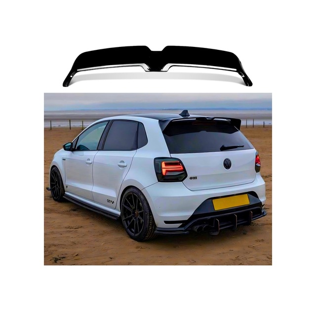 Vw Polo 6c 2015-2017 Parlak Siyah Oettinger Martı Spoyler