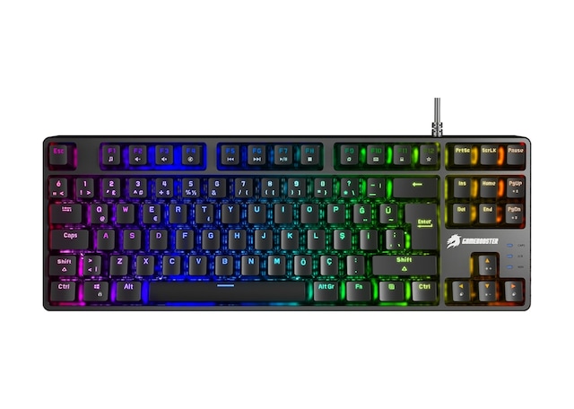 Gamebooster G23b Enigma Tkl Rainbow Aydınlatmalı Red Switch Siyah Mekanik Gaming Klavye