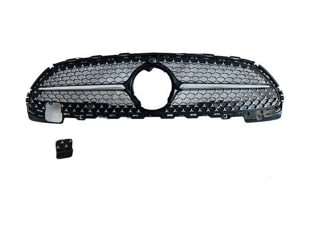 Autogp Mercedes W206 Diamond Ön Panjur Izgara Siyah Çıta 2020+ Tk 15-05-w206-dia-b
