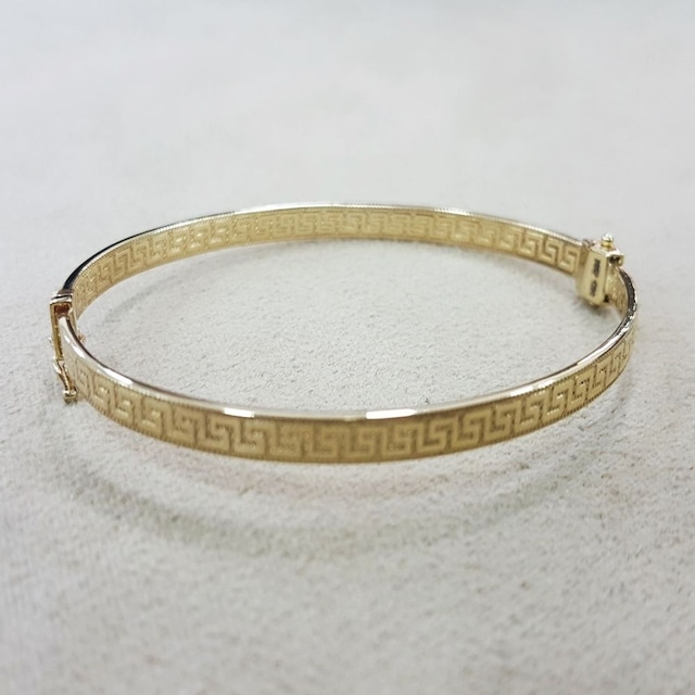 Altın Kelepçe 14K Versage Tasarım 3,5 Mm Sarı Altın