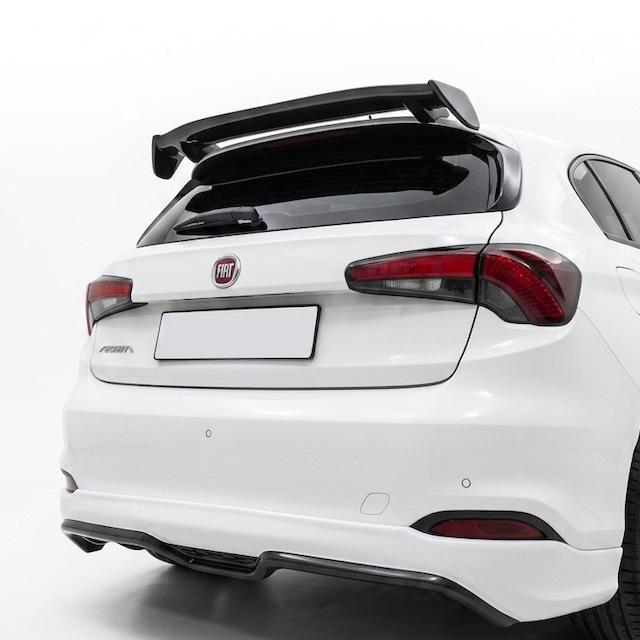 Fiat Egea Hb Cross Üniversal Spoiler Boyasız Plastik