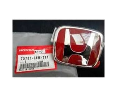Honda Civic 2010-fd6 Kırmızı H Ön Panjur Logosu