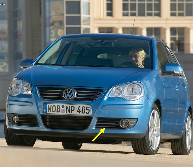 Vw Polo 2005-2009 Ön Tampon Sol Sis Farı Çerçevesi 6Q0853665E