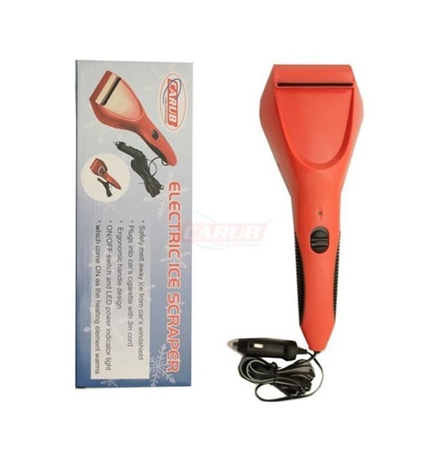 Buz Kazıyıcı Kırmızı Elektrikli 12V