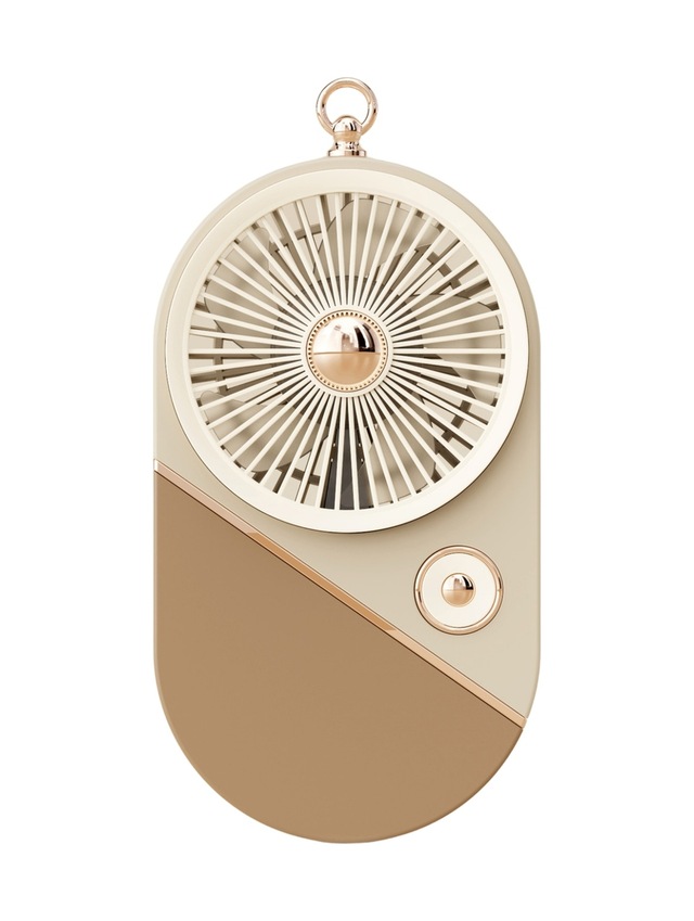 Taşınabililir Mini Usb Şarjlı 3 Kademeli El Vantilatör Fan Soğutucu Ys2528 Kahverengi