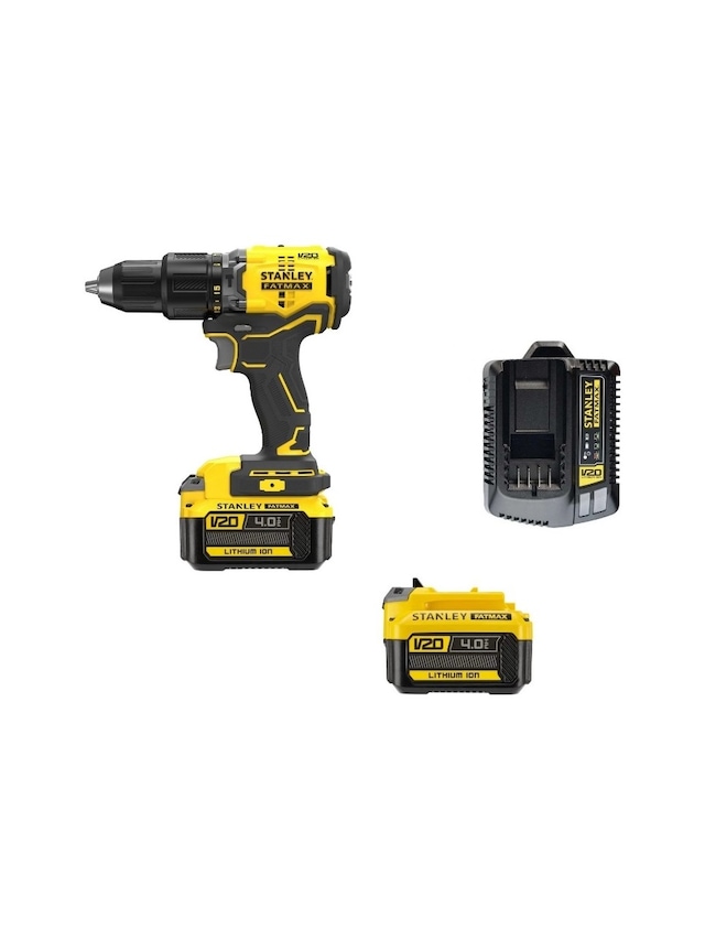 Stanley Fatmax SBD715B 18 V 4.0 AH Çift Akülü Darbeli Vidalama Makinesi