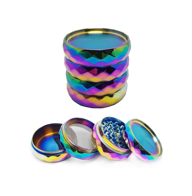 Multicolor 56 MM Grinder Herbal Öğütücüsü Parçalayıcı Rb81ml