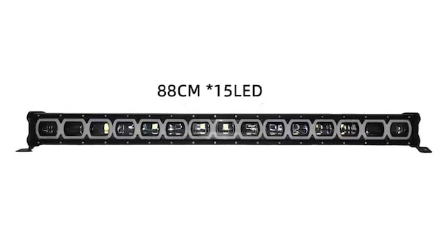Space Offroad Sis Lambası 88cm Beyaz-amber Angelli 12-32v 450w Adet / Lass333